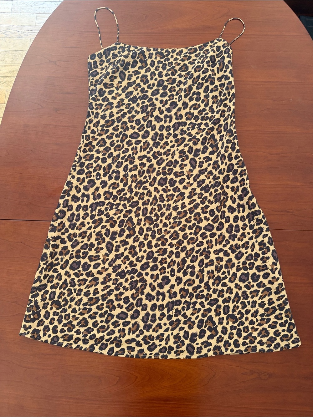 Abercrombie & Fitch Leopard Print stretch summer- Beige and Black